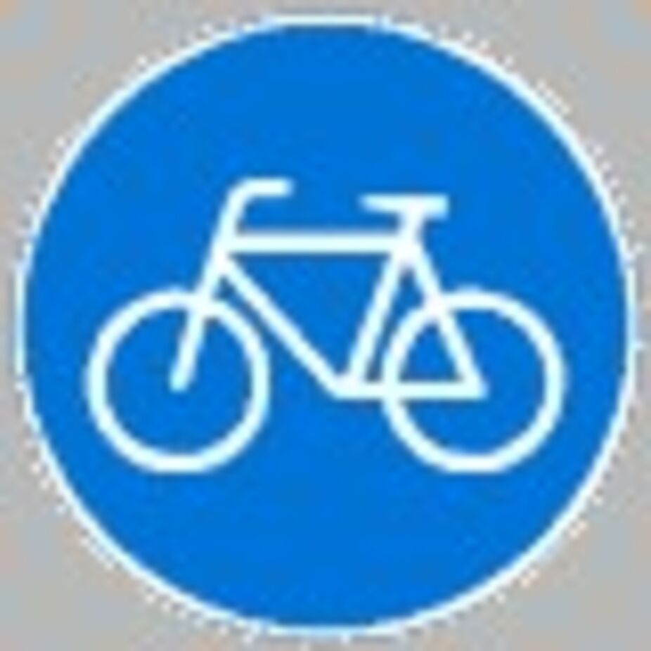 Radweg (Schild 237) Zeichen 237