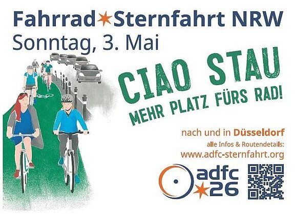 Fahrradsternfahrt NRW